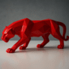 Ceramic Jaguar Showpiece