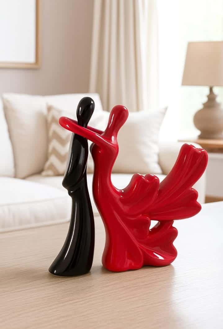 Decorative Ceramic Couple Set